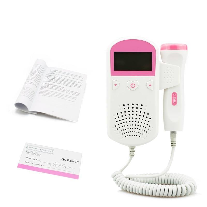 Fetal Doppler Ultrasound Baby Heartbeat Tracker - Baby Bubble Store