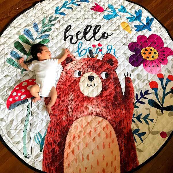 Hello Bear Baby Play Mat - Baby Bubble Store