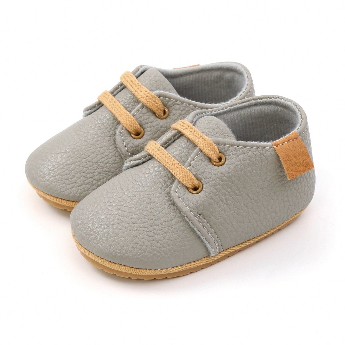 Infant Multicolor Retro Leather Shoes - Baby Bubble Store