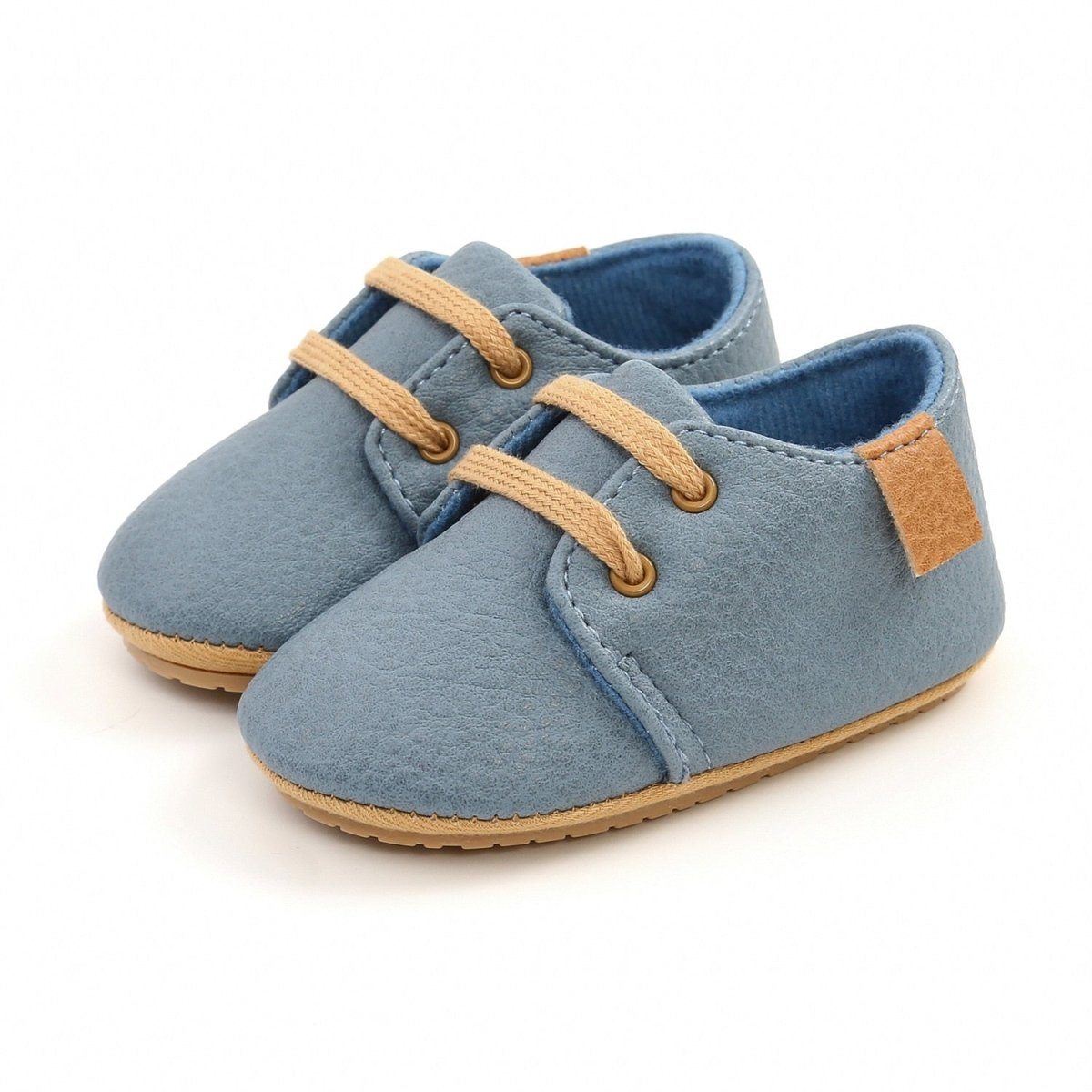 Infant Multicolor Retro Leather Shoes - Baby Bubble Store