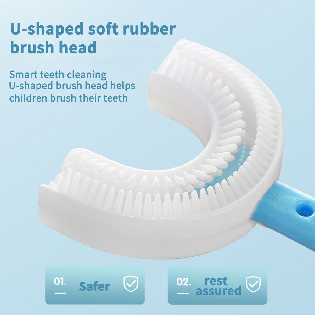 Kids Toothbrush U - Shape Infant Toothbrush - Baby Bubble Store