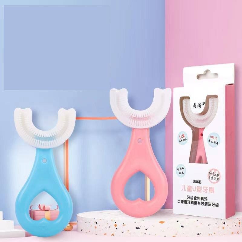 Kids Toothbrush U - Shape Infant Toothbrush - Baby Bubble Store