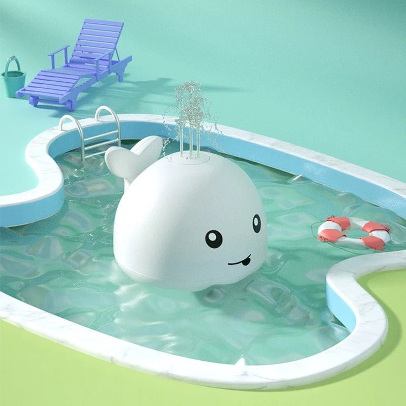 Light Whale Bath Toy - Baby Bubble Store