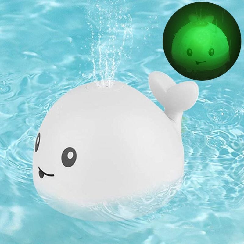 Light Whale Bath Toy - Baby Bubble Store