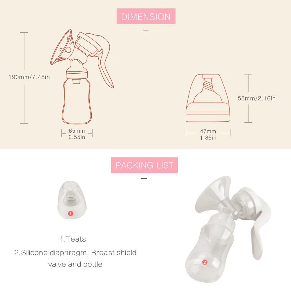 Manual Breast Feeding Pump - Baby Bubble Store