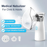 Medical Handhe Portable Nebulizer Inhalator Adult Kids Mini Silent Steam Nasal Humidifier Inhaler Tools Nebulizer Asthma Baby Bubble Store 