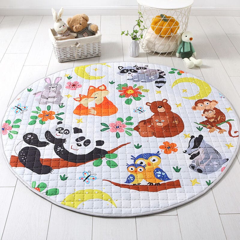 Mum & Baby Round Play mat - Baby Bubble Store