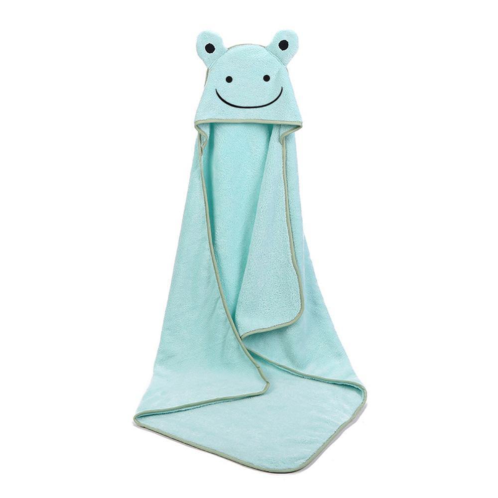 Newborn Fleece Hooded Bath Towel - Baby Bubble Store