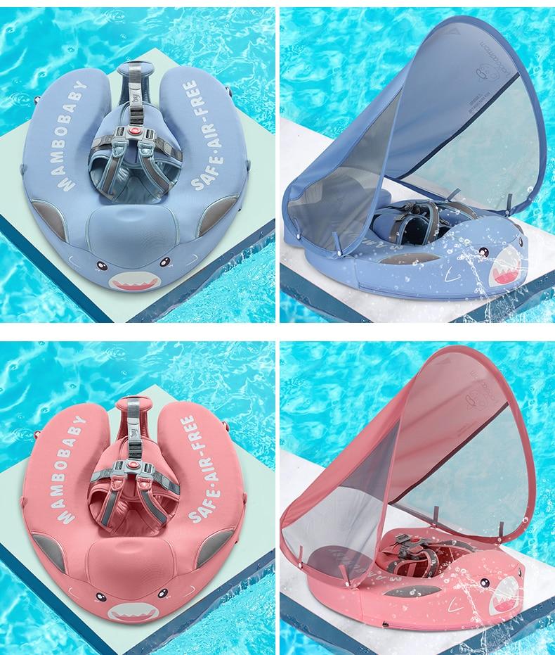 Premium Baby Swim Float Canopy UPF 50+ - Baby Bubble Store