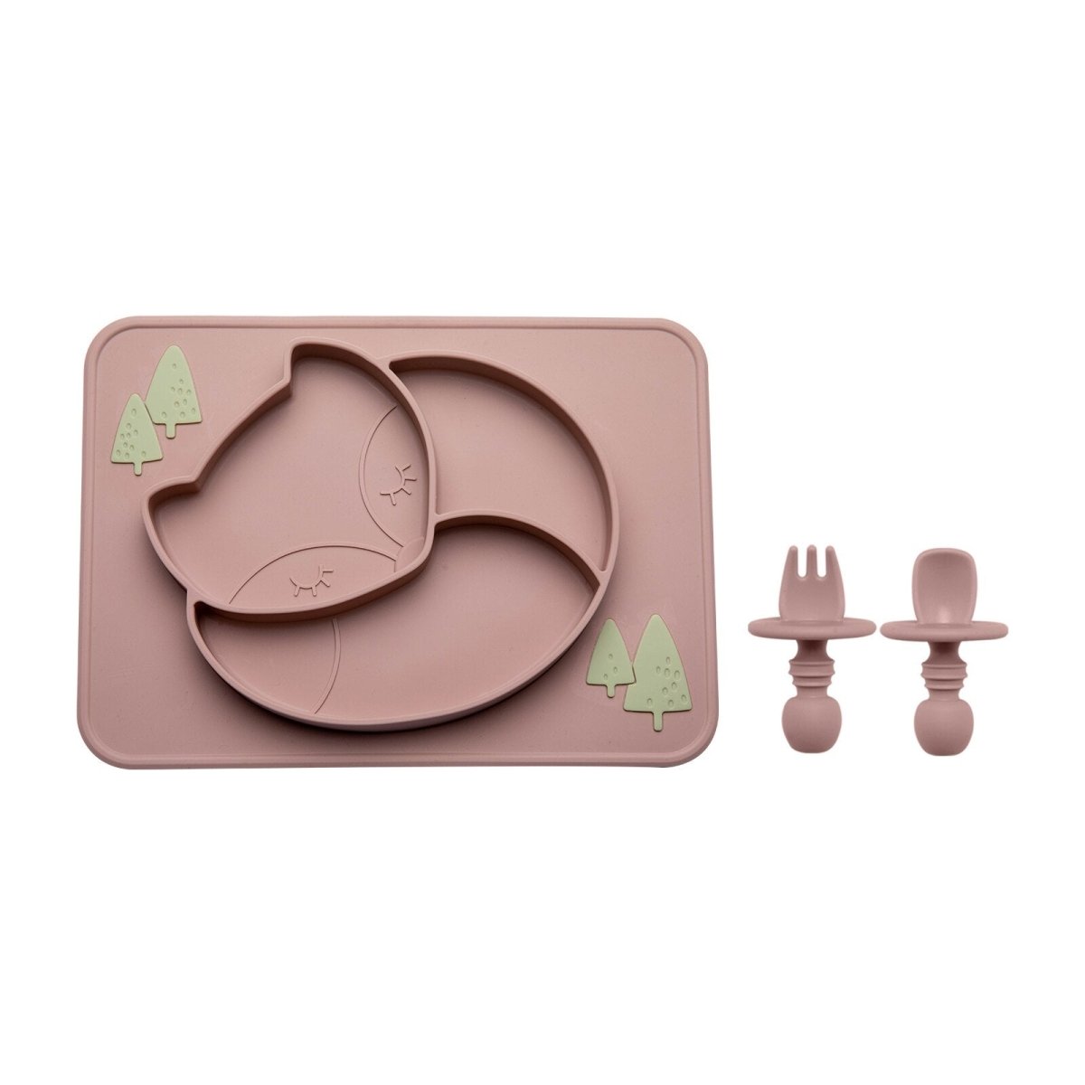 Silicone Baby Dining Plate - Baby Bubble Store