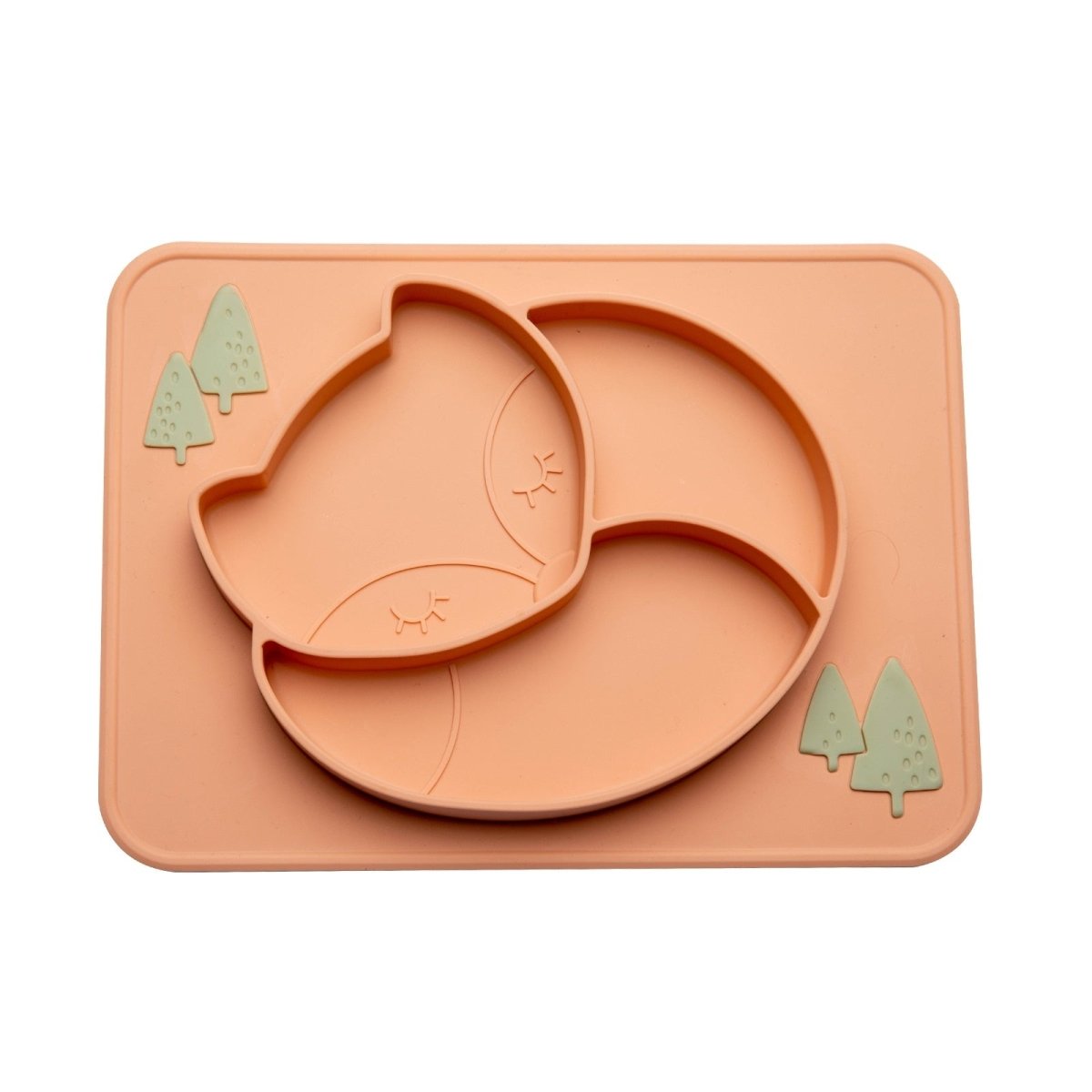 Silicone Baby Dining Plate - Baby Bubble Store