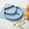 Silicone Baby Dining Plate - Baby Bubble Store