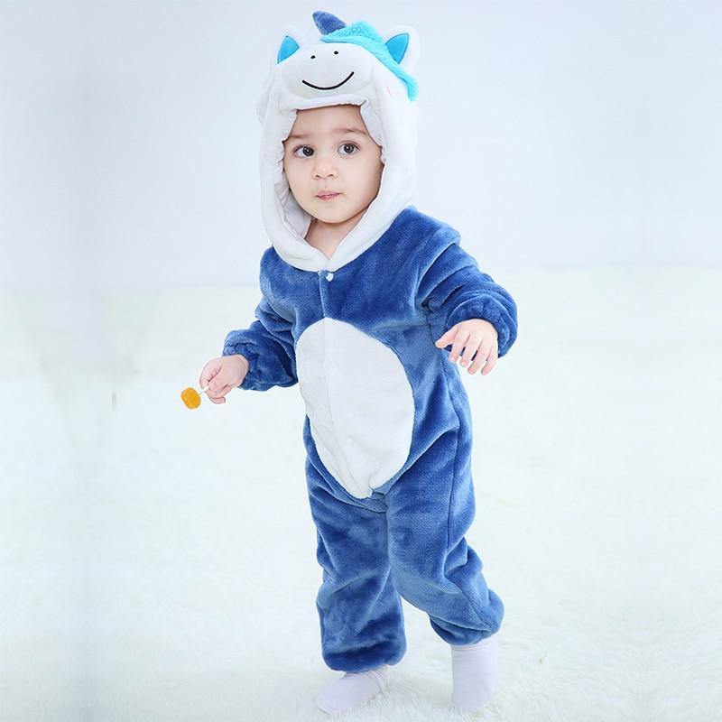 Soft Baby Animal Romper - Baby Bubble Store