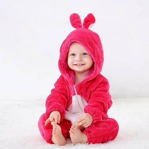 Soft Baby Animal Romper - Baby Bubble Store