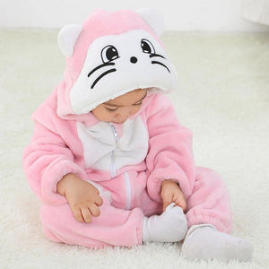 Soft Baby Animal Romper - Baby Bubble Store