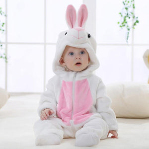 Soft Baby Animal Romper - Baby Bubble Store