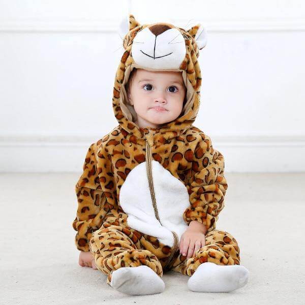 Soft Baby Animal Romper - Baby Bubble Store