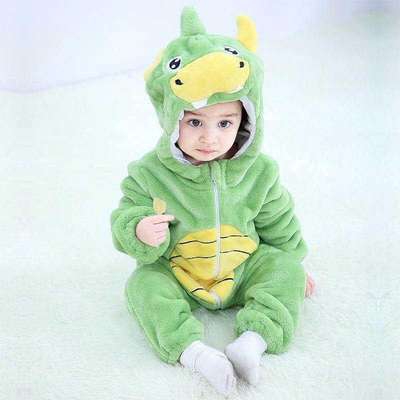 Soft Baby Animal Romper - Baby Bubble Store