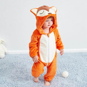 Soft Baby Animal Romper - Baby Bubble Store