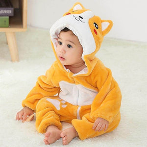 Soft Baby Animal Romper - Baby Bubble Store