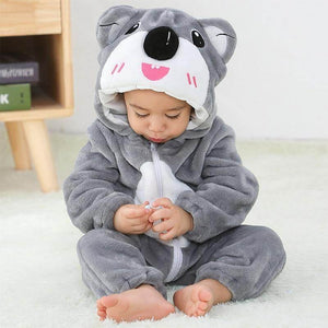 Soft Baby Animal Romper - Baby Bubble Store