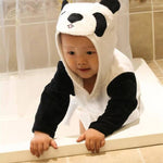 Soft Hooded Animal Baby Bathrobe Towels - Baby Bubble Store