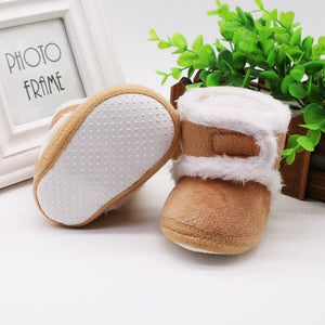 Soft Sole Fur Snow Booties - Baby Bubble Store