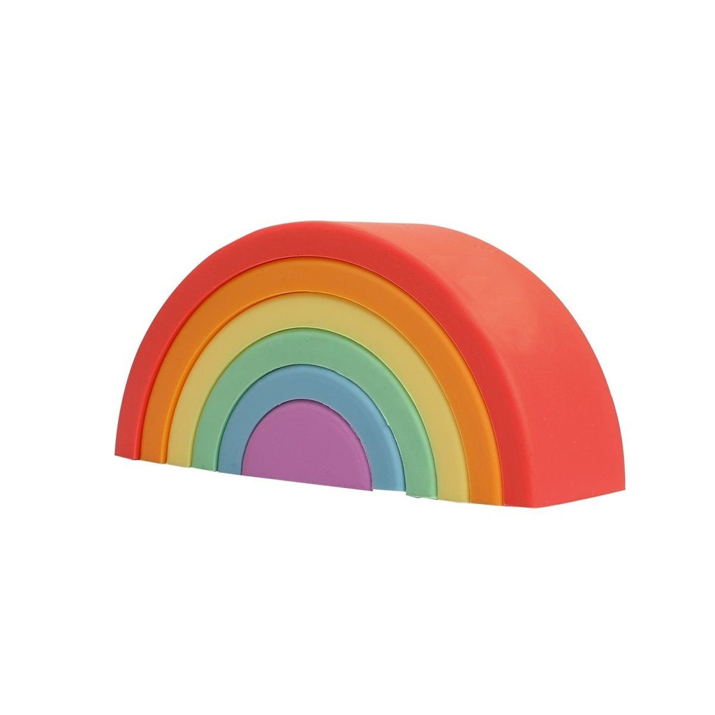 Toy Educational Montessori Rainbow Building - Baby Bubble Store