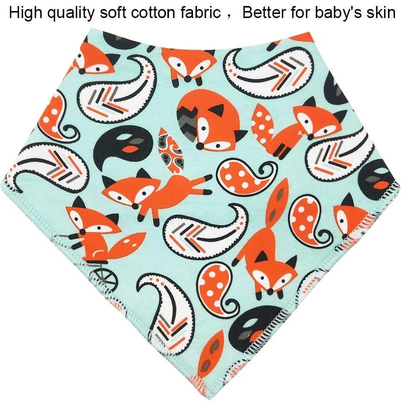 Triangle Scarf Cotton Baby Bibs - Baby Bubble Store