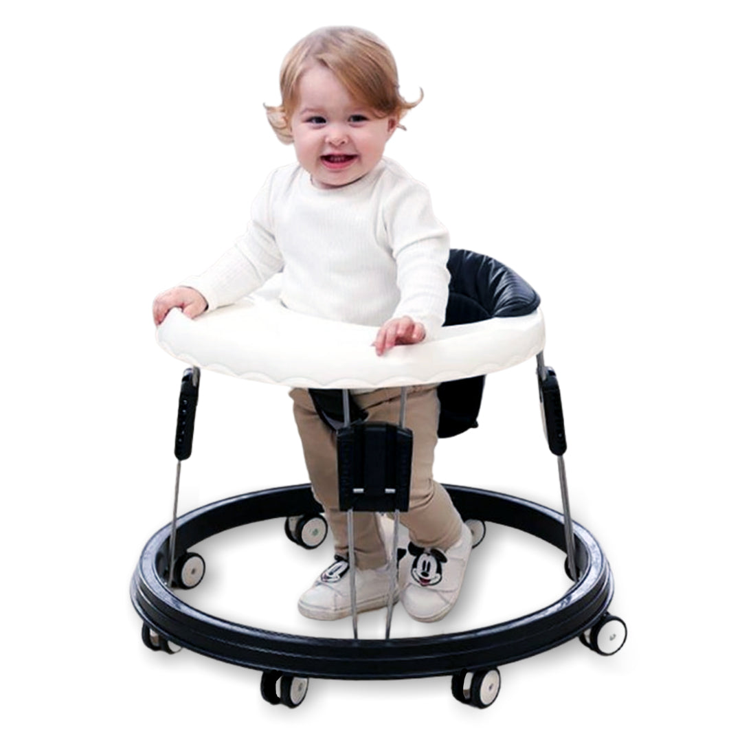 Baby Walker & 6 Wheels Multi-functional Child Walker Seat Aid