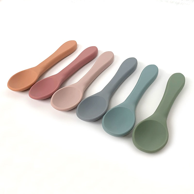 Silicone Bowl +Spoon - Feed Well Co.