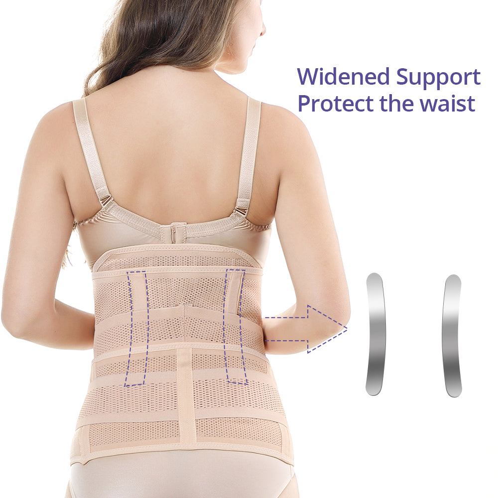 Andux Postnatal Belly Wrap Band 3 in 1 Postpartum Girdle Support Post  Delivery Belt SS-W07-G