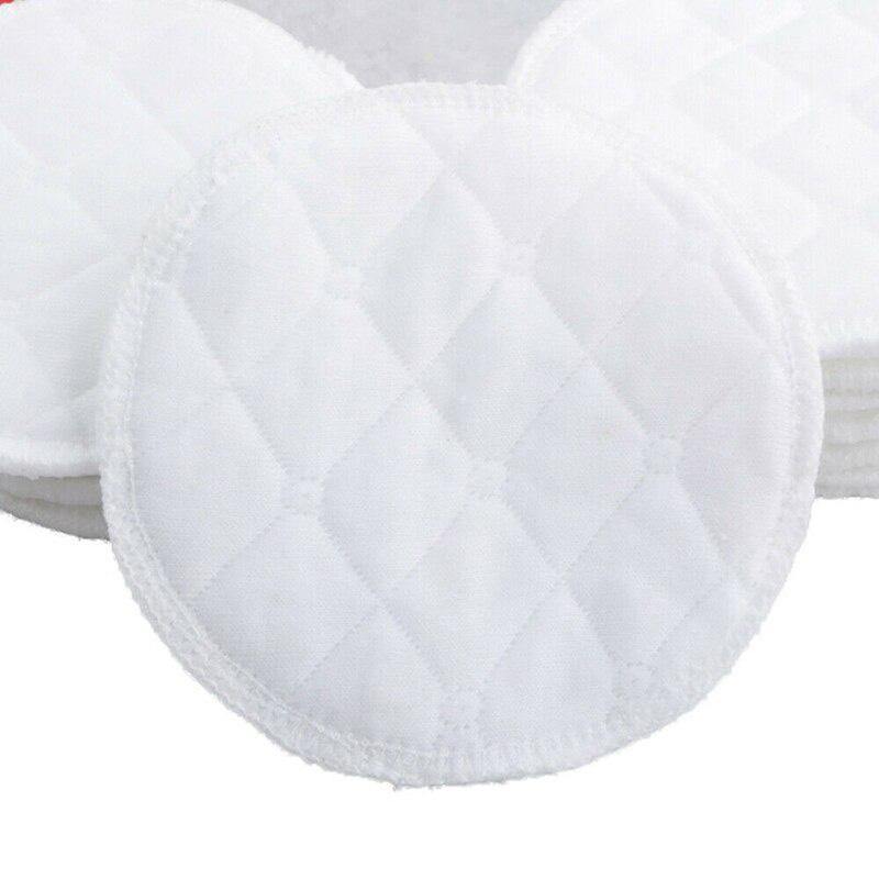 BREAST PAD REUSABLE & Washable Cotton Maternity Nursing Breast Pads -  Washable Pads / Breastfeeding Nipple Pad for